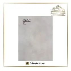 سرامیک60*120 پرسلان لعابدار طوسی مات طرح بتن – cement-21