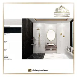 کاشی دیوار مدل هیلدا سایز90*30