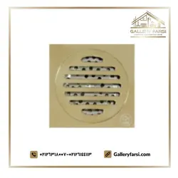 کف شور 10*10 طلایی مات  کد 40 (استیل)