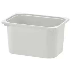 جعبه اسباب بازی طوسی ایکیا مدل TROFAST