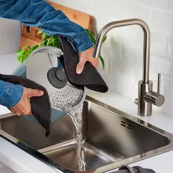 سرویس ظروف 6 تکه آبی ایکیا مدل HEMLAGAD