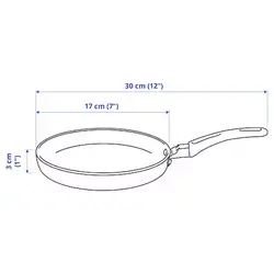 ماهیتابه ایکیا مدل HEMLAGAD