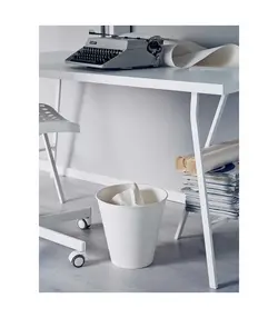 سطل ایکیا رنگ سفید