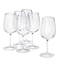 ست 6 تایی لیوان کریستال ایکیا مدل STORSINT