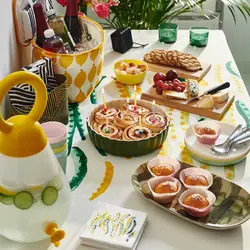 کلمن شیردار 4 لیتری ایکیا زرد مدل NÄBBFISK