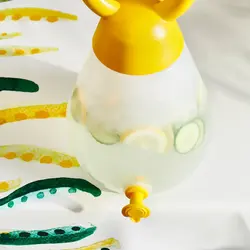 کلمن شیردار 4 لیتری ایکیا زرد مدل NÄBBFISK