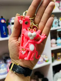 جاکلیدی پلنگ صورتی2