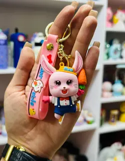 جاکلیدی سیلیکونی طرح خرگوش هویجی2