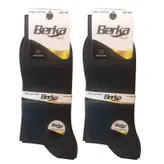جوراب مردانه برکا مدل کینگ بسته 2 عددی
