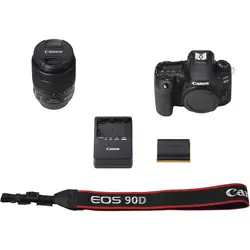 دوربین کانن 90 دی به همراه لنز CANON EOS 90D DSLR CAMERA WITH 18-135MM LENS