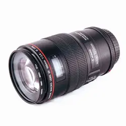 لنز ماکرو کانن CANON EF 100MM MACRO F2.8 L IS USM