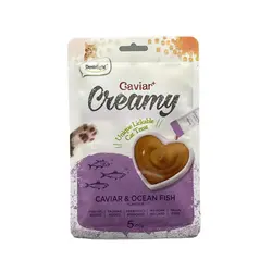 بستنی گربه خامه ای ۵ عددی (در سه طعم) DentalightCreamy cat ice cream 5 pieces (in three flavors) Dentalight