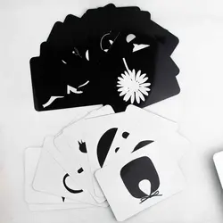 کارتهای سیاه وسفید نوزاد