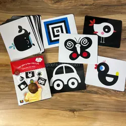 کارتهای سیاه و سفید نوزاد