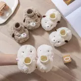 پاپوش جورابی تدی طرح خرس و ببعی و گوزن