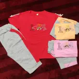 ست دو تکه ی راحتی تیشرت و شلوارک