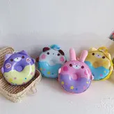 کوله پشتی فانتزی دونات عروسکی