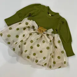 پیراهن تدی کبریتی دامن پرنسسی