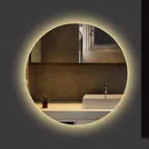 آینه بک لایت دایره 70 سانتیمتر ( گرد) سرویس روشویی و اینه کنسول