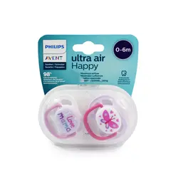 پستانک الترا ایر 0 تا 6 ماه اونت avent
