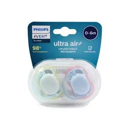 پستانک الترا ایر 0 تا 6 ماه اونت avent