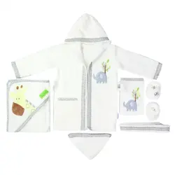 ست حوله پنج تیکه رزبرن Roseborn فیل و زرافه