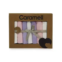 دستمال دست و صورت 7 عددی ارگانیک کارامل Caramell