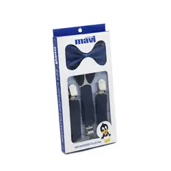 ست ساس بند و پاپیون ماوی Mavi