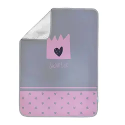 زیرانداز تعویض مخمل رزبرن Rose born Little Sweetie