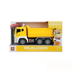 ماشین کمپرسی چراغ دار موزیکال 6 چرخ WY810A