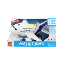 هواپیما قدرتی موزیکال چراغ دار WY720