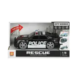 ماشین قدرتی پلیس موزیکال چراغ دار WY620A