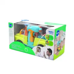 ماشین ابزار با دریل موزیکال هولی تویز Huile Toys 6109