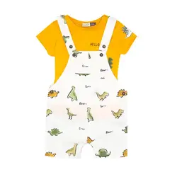 رامپر دوبنده ایندیگو Indigo طرح دایناسور 13225