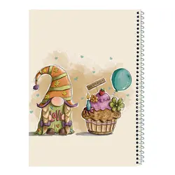 دفتر 60 برگ حاشیه دار خانه الفبا لی لی پوت