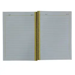 دفتر 60 برگ حاشیه دار خانه الفبا لی لی پوت