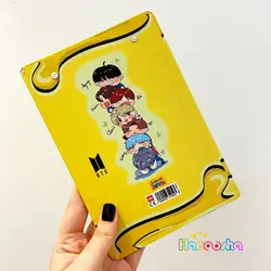 تخته شاسی طرح BTS سایز A5 به همراه کاغذ چک لیست