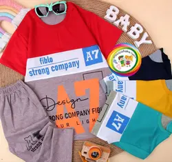 تیشرت شلوارک پسرانه A7