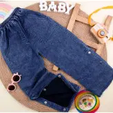 شلوار لی دخترانه دکمه دار