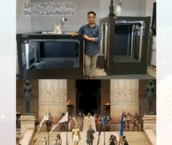 پرینتر سه بعدی صنعتی مدل آنر (Honour)