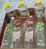 پک 4 عددی با کیفیت سلطنتی گلاب قمصر کاشان (گلاب عیار ۶۰) دو لیتر عرق نعنا دوآتشه کاشان دو لیتر
