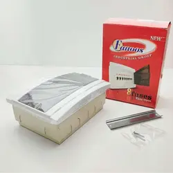 جعبه فیوز 8 تایی فانوس (ریل فلزی)