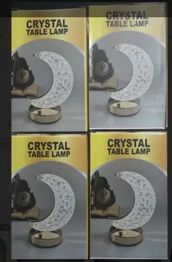 شب خواب رو میزی شارژی crystal table lamp