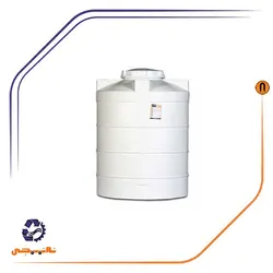 مخزن پلی اتیلن 1000 لیتری خزر منبع عمودی کوتاه سه لایه
