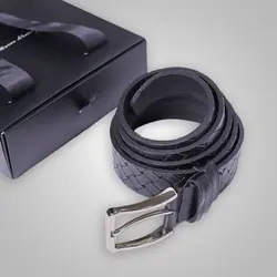 کمربند چرم طبیعی کد 7302