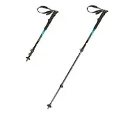عصای کوهنوردی جیلو JILO مدل کلیپسی (پک دو عددی) آبی و مشکی