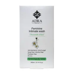 ژل بهداشتی بانوان آدرا 300 میلی لیترAdra Feminine Intimate Gentle Wash 300 ml