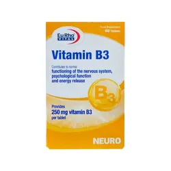 قرص ویتامین ب3 یوروویتال Eurhovital Vitamin B3