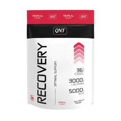 پودر ریکاوری کیو ان تی 750 گرم طعم تمشک Qnt recovery powder 750g