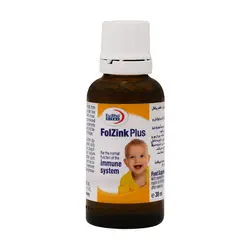 قطره فول زینک پلاس یوروویتال 30 میلی لیتر Eurho Vital Folzink Plus Oral Drops 30 M